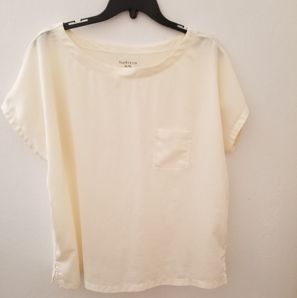 Van Heusen Cream Blouse